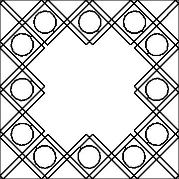 (image for) Double Crosshatch and Bead Frame-L04016* - Click Image to Close